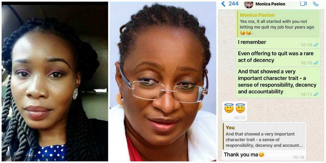 Reactions as Nigerian lady who resigned from her job after getting married goes back in style Reactions as Nigerian lady who resigned from her job after getting married goes back in style
