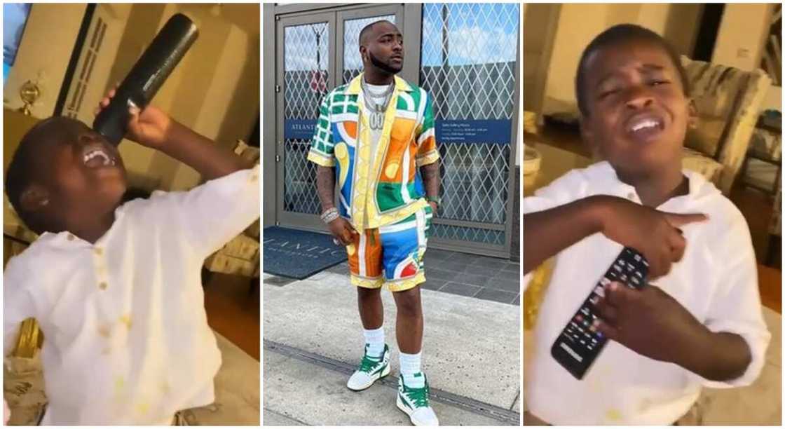 Boy sings "Stand Strong" by Davido with so much passion. Boy sings "Stand Strong" by Davido with so much passion.