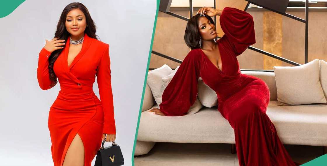 Hilda Baci, Regina Daniels, other celebs glow in red