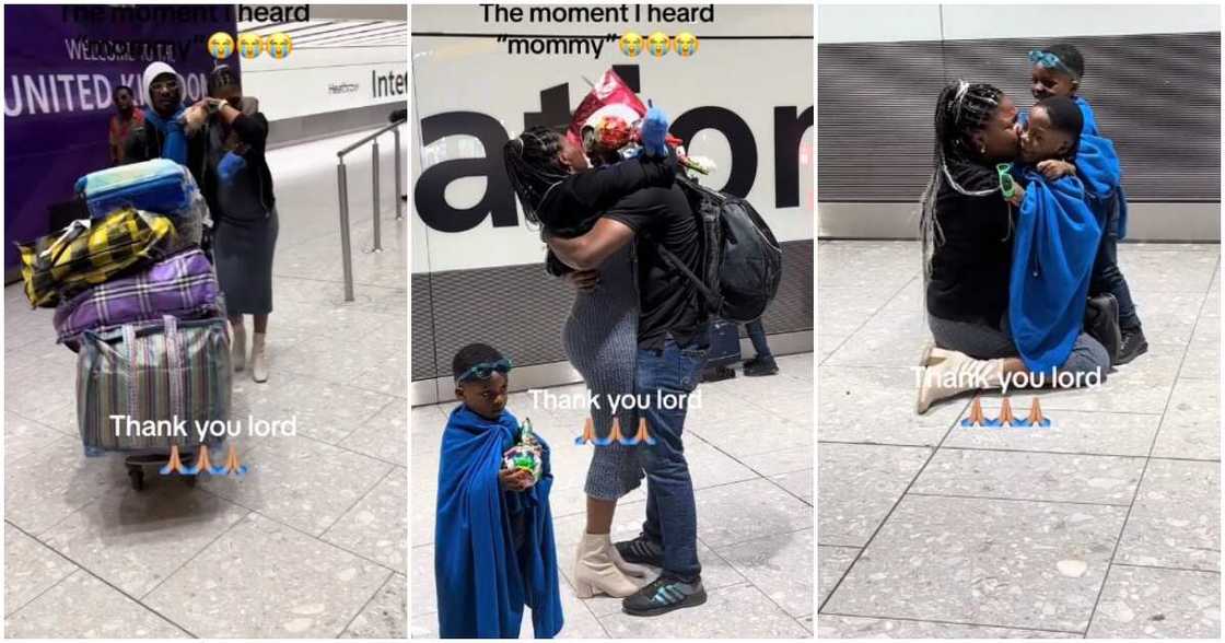 UK, reunion, wife, kids UK, reunion, wife, kids