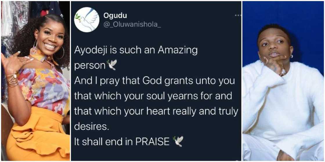 Ayodeji is an Amazing Person: Wizkid’s First Baby Mama Shola Ogudu Praises Grammy-Winning Singer, Fans React Ayodeji is an Amazing Person: Wizkid’s First Baby Mama Shola Ogudu Praises Grammy-Winning Singer, Fans React