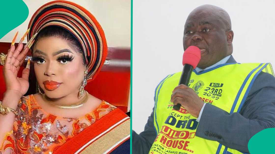 Watch video as Bobrisky jumps on 'I am a Chosen' trend, people react