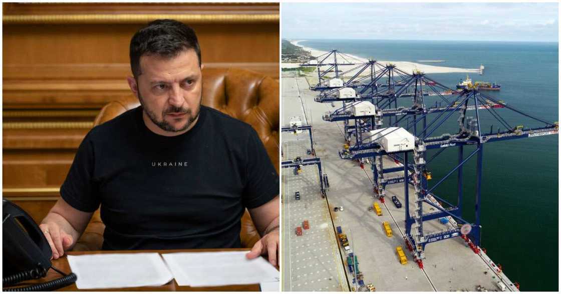 Ukraine's grain terminal in Nigeria/ Grain terminal at Lekki port/ Ukraine to build grain terminal in Nigeria Ukraine's grain terminal in Nigeria/ Grain terminal at Lekki port/ Ukraine to build grain terminal in Nigeria