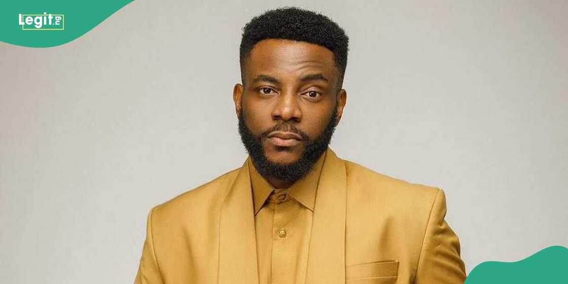 Ebuka looks stylish in his suit