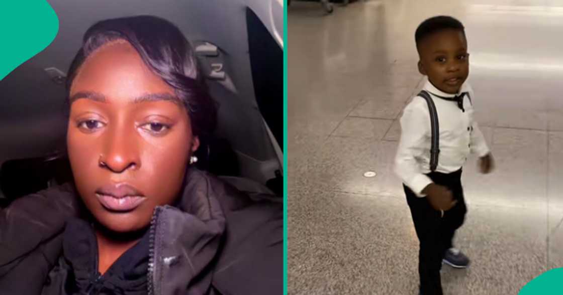 Mum registers her nonverbal son in school. Mum registers her nonverbal son in school.