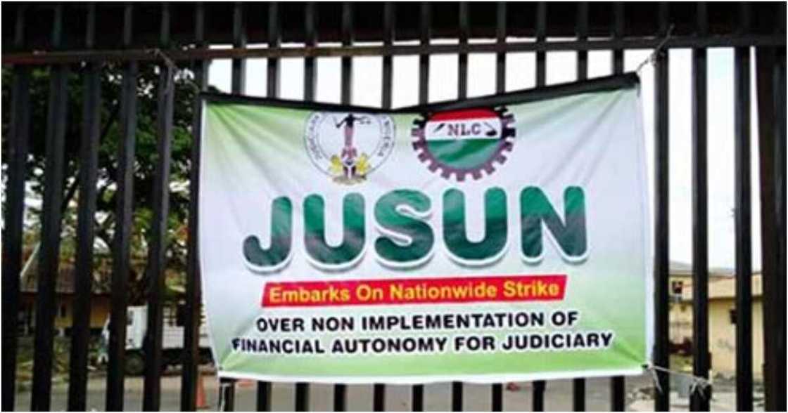 Breaking: JUSUN finally suspends nationwide strike after two months Breaking: JUSUN finally suspends nationwide strike after two months