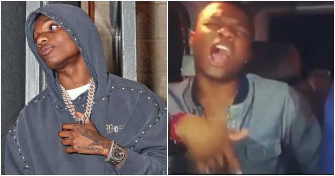 Nigerian singer Wizkid and his throwback photo Nigerian singer Wizkid and his throwback photo