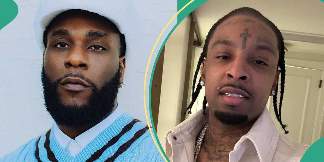 21 Savage sings Burna Boy's song word for word. 21 Savage sings Burna Boy's song word for word.