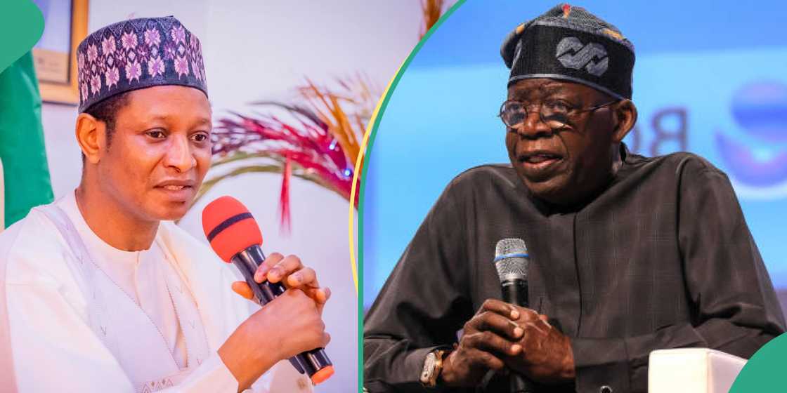 Yakubu Pam and Bola Tinubu Yakubu Pam and Bola Tinubu