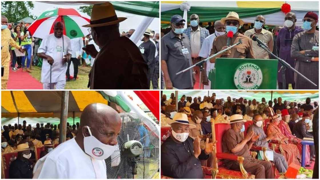 Yanzu Yanzu: Wani babban jigon APC ya sauya sheka zuwa PDP a Rivers (hotuna) Yanzu Yanzu: Wani babban jigon APC ya sauya sheka zuwa PDP a Rivers (hotuna)