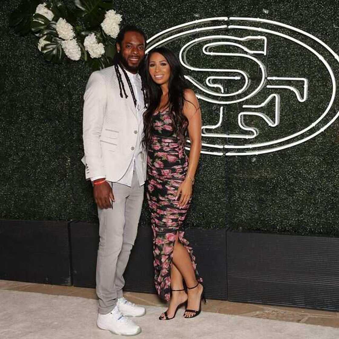 Richard Sherman's wife Ashley Moss Richard Sherman's wife Ashley Moss
