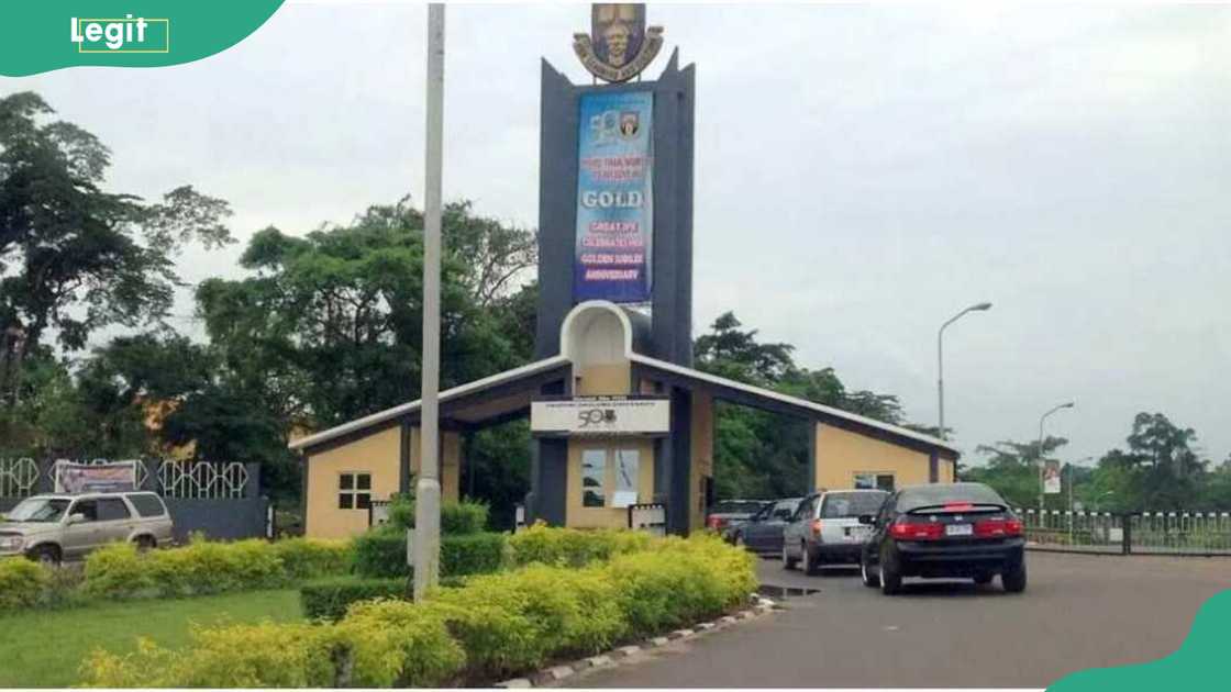 Obafemi Awolowo University entrance gate Obafemi Awolowo University entrance gate