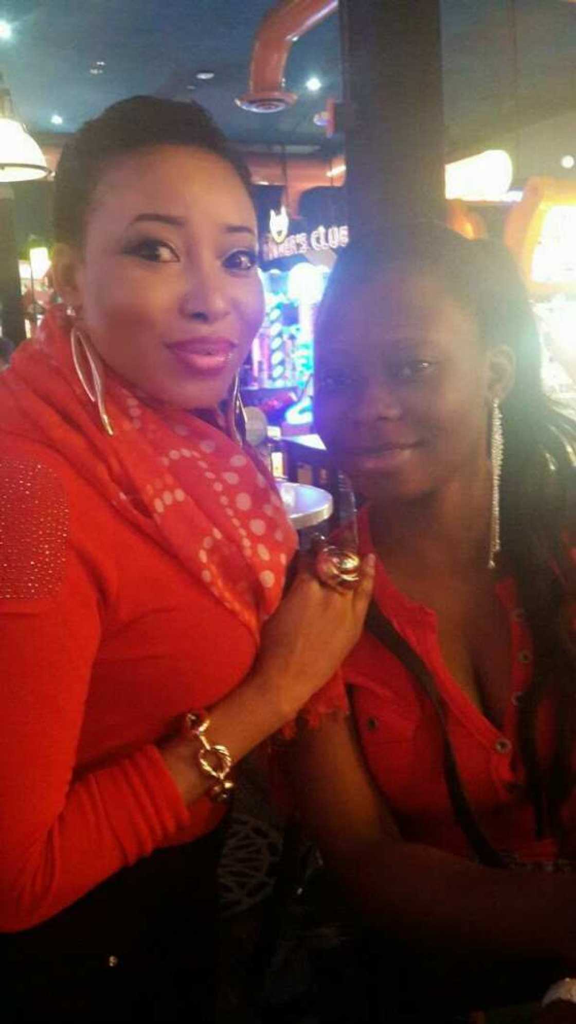 Liz and daughter Liz and daughter