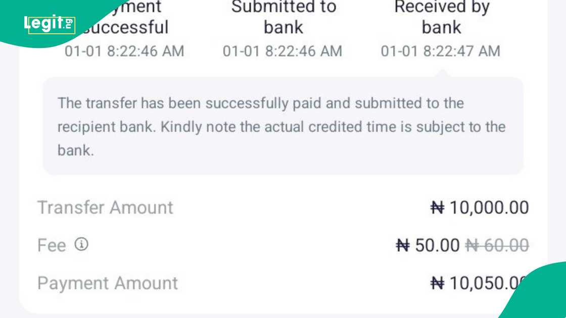 Man saddened over how much he was debited for sending someone N10k, raises alarm about the tax law