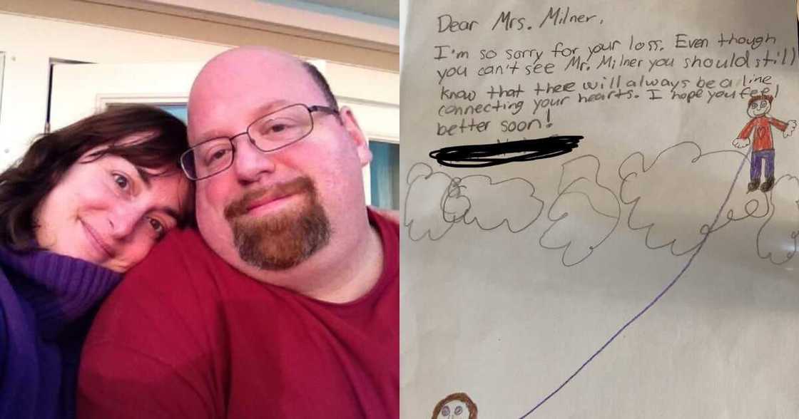 Teacher Mourning Loss of Husband Shares Sweet Drawing from Students Teacher Mourning Loss of Husband Shares Sweet Drawing from Students