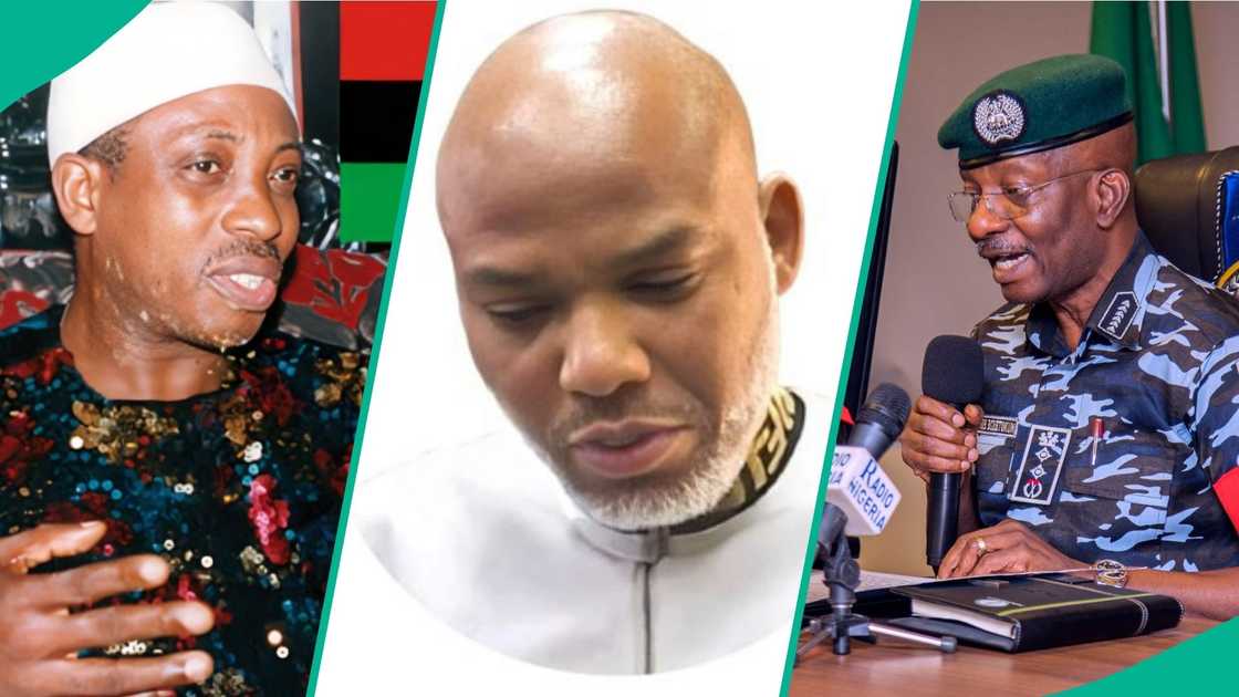 The Nigerian Police Force takes action against MASSOB leader Ralph Uwazuruike ahead of the planned ‘Free Nnamdi Kanu Now’ protest on October 20. The Nigerian Police Force takes action against MASSOB leader Ralph Uwazuruike ahead of the planned ‘Free Nnamdi Kanu Now’ protest on October 20.