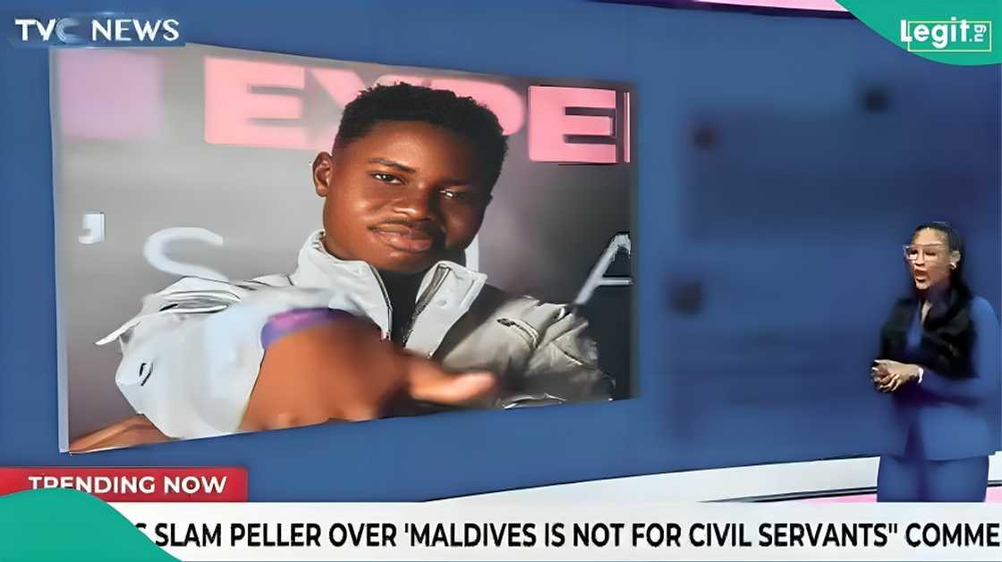 TVC News criticises Peller for saying no Nigerian civil servant can afford Maldives after he spends over ₦30 million on luxury vacation with Jarvis