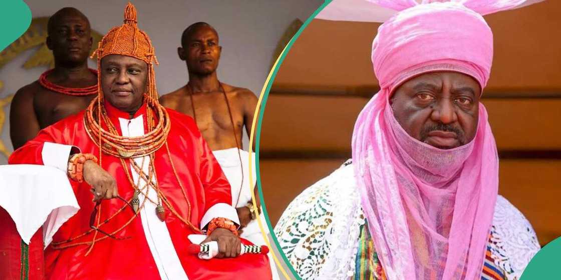 The Oba of Benin was join by the son of the Emir of Kano for the 2023 crossover service The Oba of Benin was join by the son of the Emir of Kano for the 2023 crossover service