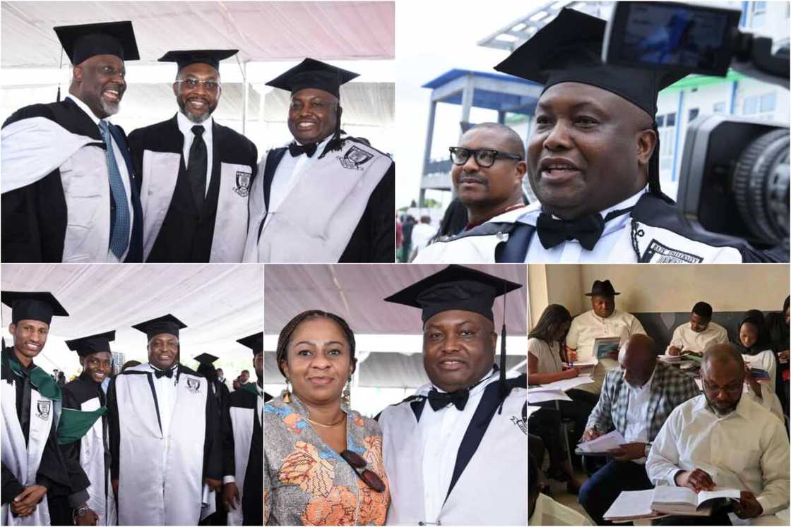 Senator Ifeanyi Ubah is now a lawyer. Senator Ifeanyi Ubah is now a lawyer.