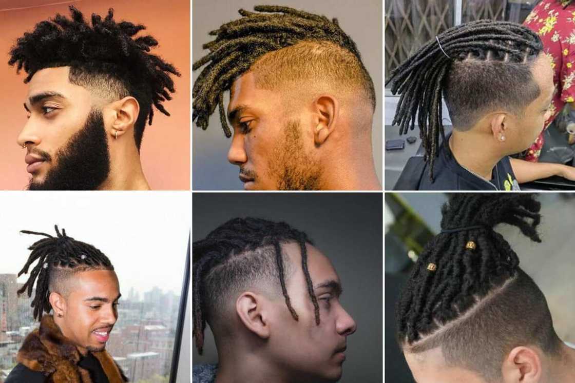 short dread styles for men