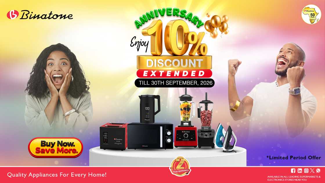 The Deal Isn’t Over Yet! Binatone Extends 10% Discount Offer The Deal Isn’t Over Yet! Binatone Extends 10% Discount Offer
