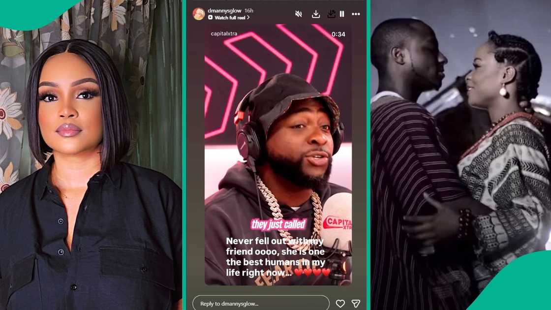 Davido reveals how a makeup artist replaced a pageant queen in his Aye video, the vixen denies fighting with her friend Davido reveals how a makeup artist replaced a pageant queen in his Aye video, the vixen denies fighting with her friend
