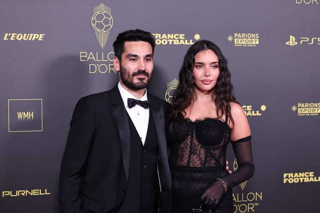 Sara arfaoui et son mari Ilkay Gundogan Sara arfaoui et son mari Ilkay Gundogan