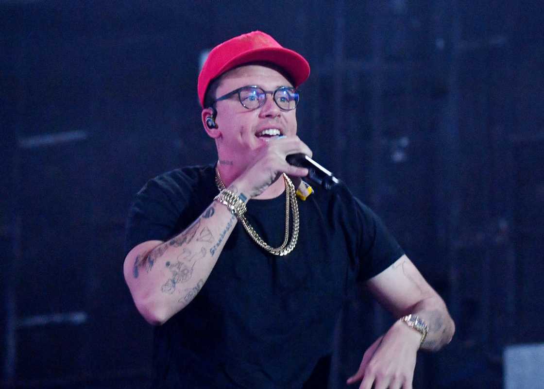 Rapper Logic in Atlanta, Georgia.