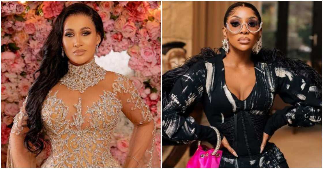 Caroline says she's not besties with Chioma Caroline says she's not besties with Chioma