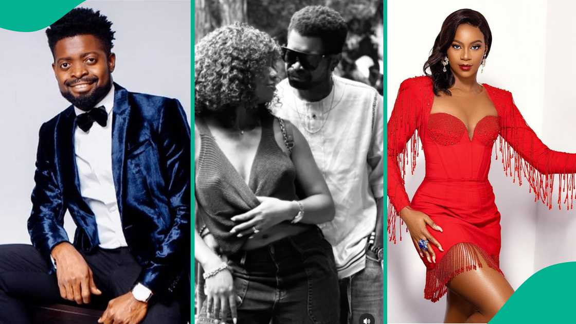 Basketmouth and his alleged new lover Miz Vick Basketmouth and his alleged new lover Miz Vick