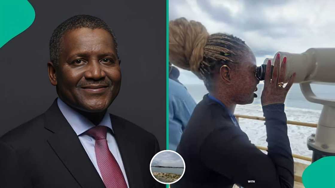 Student on excursion to Dangote Refinery reveals what binoculars at the facility showed her Student on excursion to Dangote Refinery reveals what binoculars at the facility showed her
