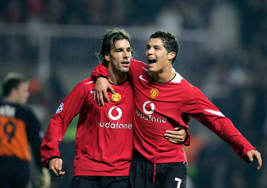 Cristiano Ronaldo and Ruud Cristiano Ronaldo and Ruud