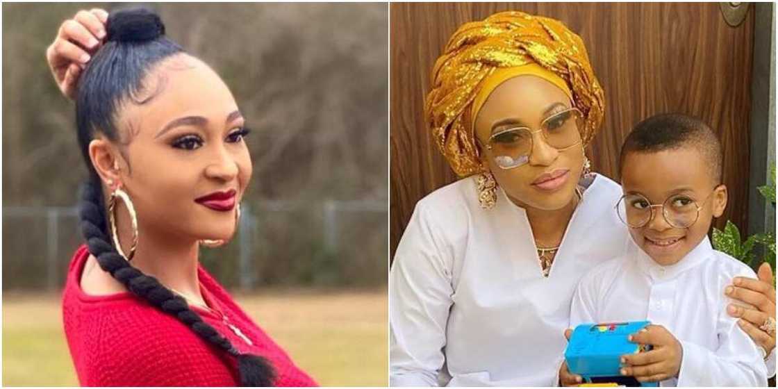 Rosy Meurer and Tonto Dikeh Rosy Meurer and Tonto Dikeh