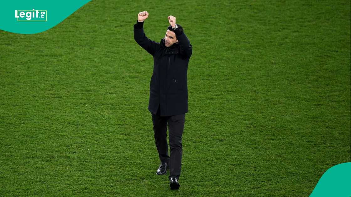 Mikel Arteta, Arsenal, Real Madrid, UEFA Champions League, Emirates Stadium, London, England. Mikel Arteta, Arsenal, Real Madrid, UEFA Champions League, Emirates Stadium, London, England.