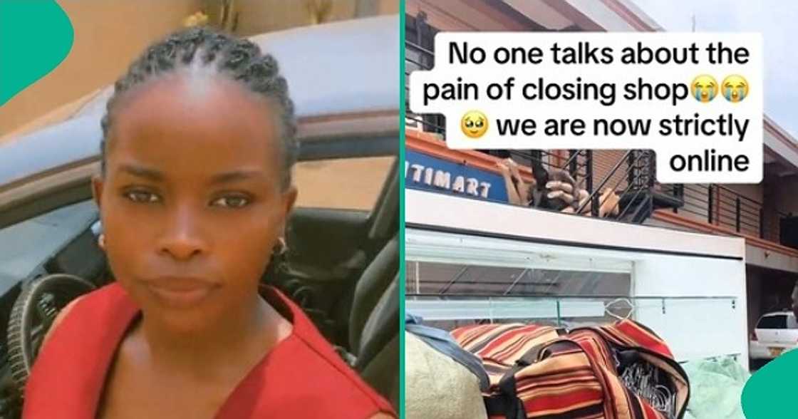 Businesswoman who closed down her shop cries out in video, shares new decision she took. Businesswoman who closed down her shop cries out in video, shares new decision she took.