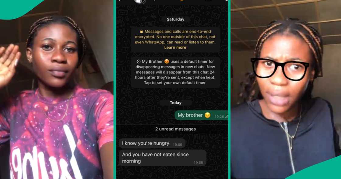 Nigerian lady gets unexpected reply after chatting up her elder brother she misses Nigerian lady gets unexpected reply after chatting up her elder brother she misses