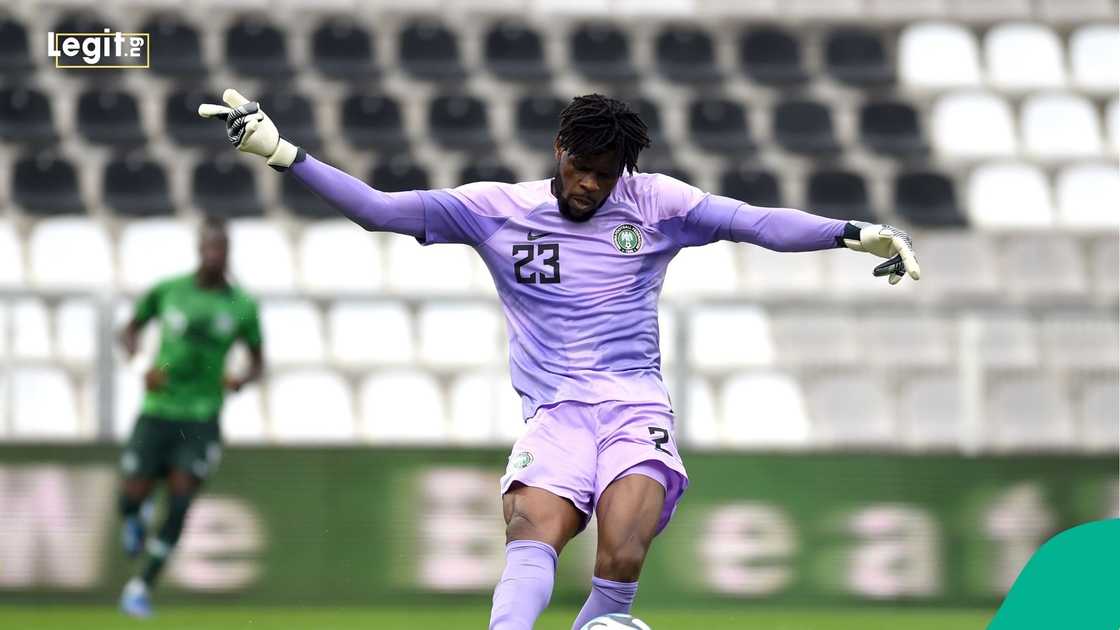 Super Eagles, Nigeria, Francis Uzoho, 2025 AFCON, Morocco, Football. Super Eagles, Nigeria, Francis Uzoho, 2025 AFCON, Morocco, Football.
