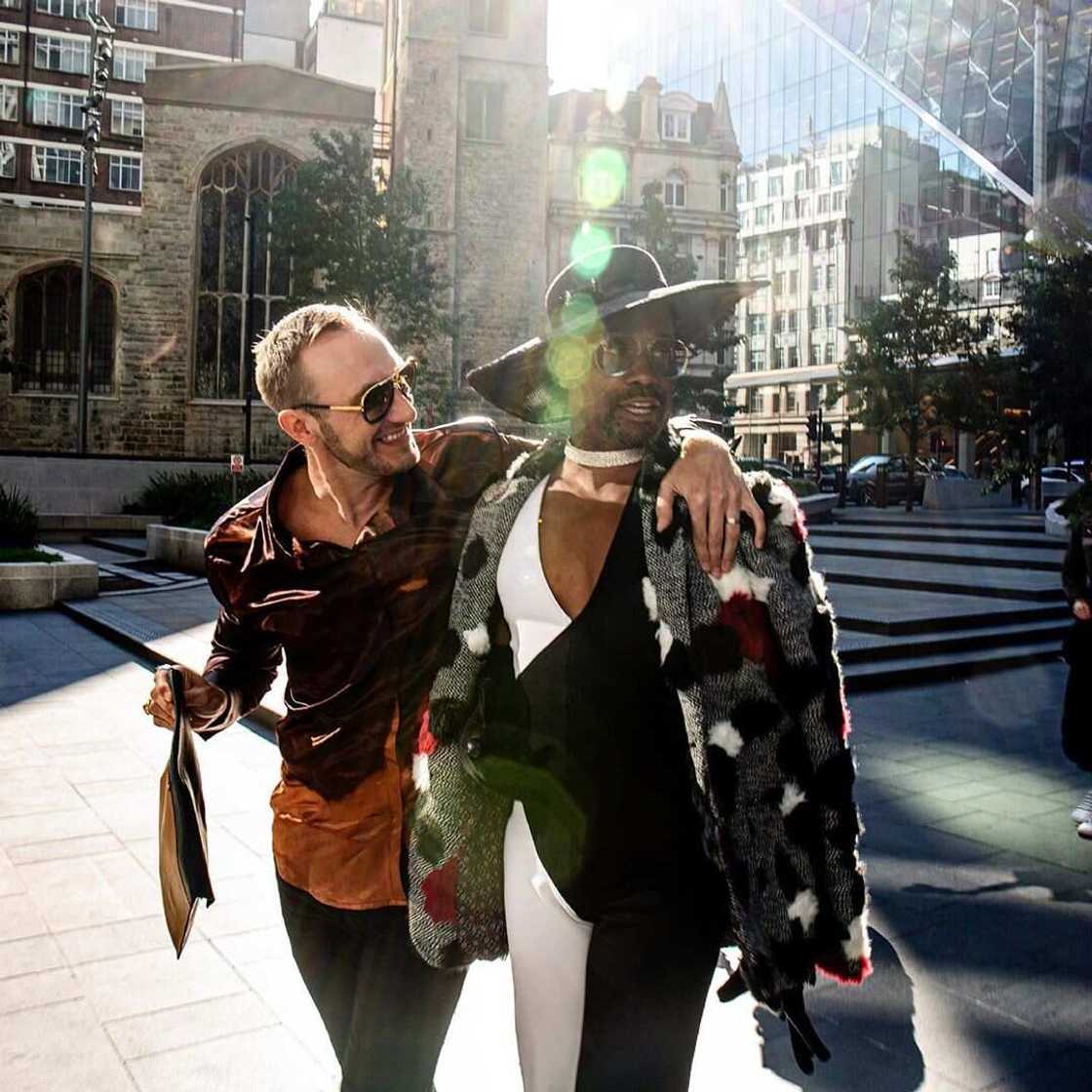 Billy Porter and Adam Smith