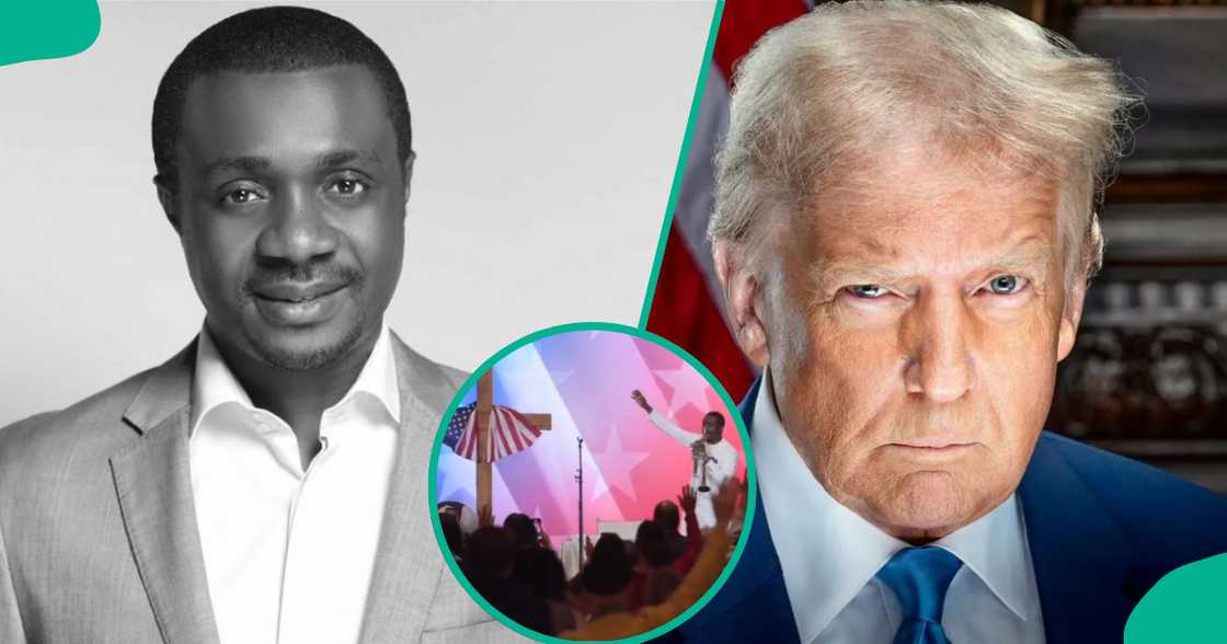 Nathaniel Bassey sings in the US.