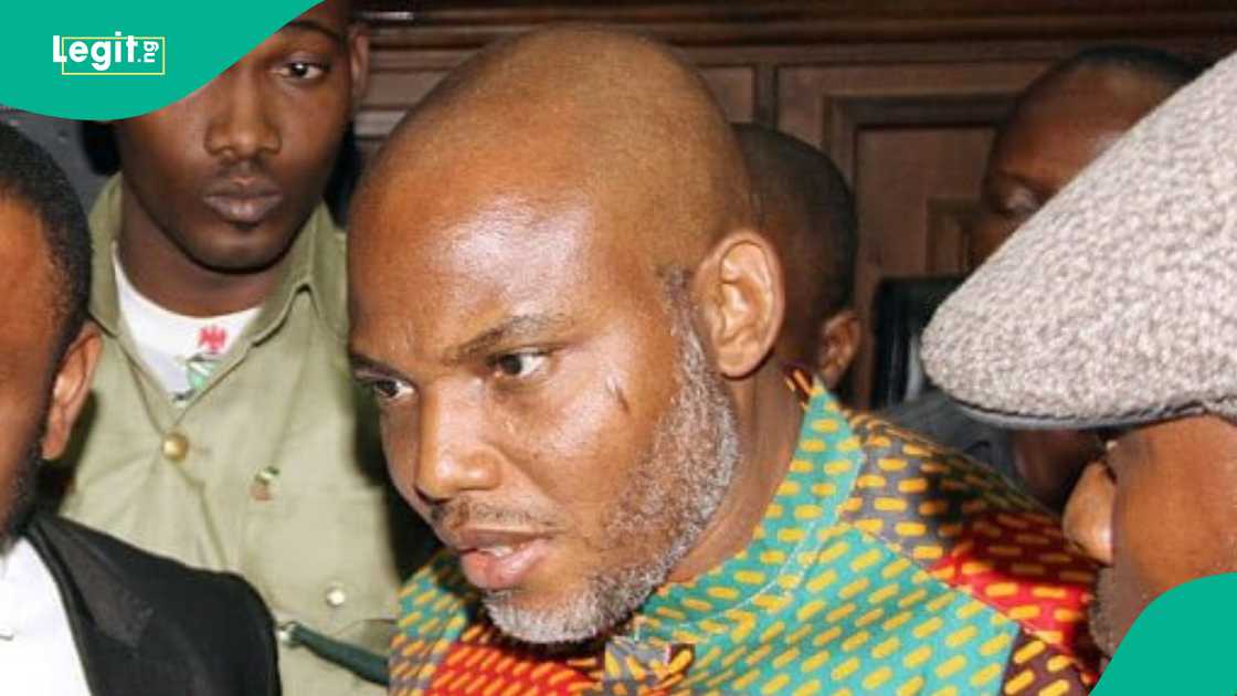 Abia state governor Alex Otti meets Nnamdi Kanu in prison and pledges to secure his release