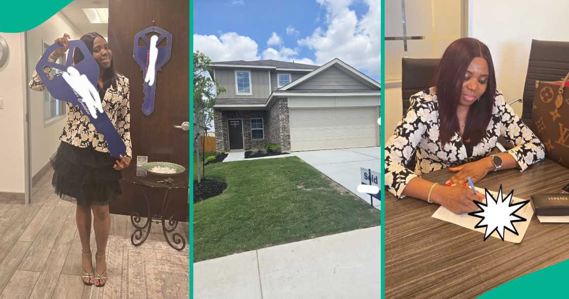 Former Uber driver in Nigeria celebrates buying new house in United States, releases photos online Former Uber driver in Nigeria celebrates buying new house in United States, releases photos online