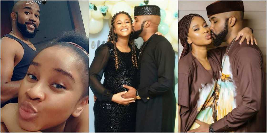 Adesua Etomi and Banky W Adesua Etomi and Banky W