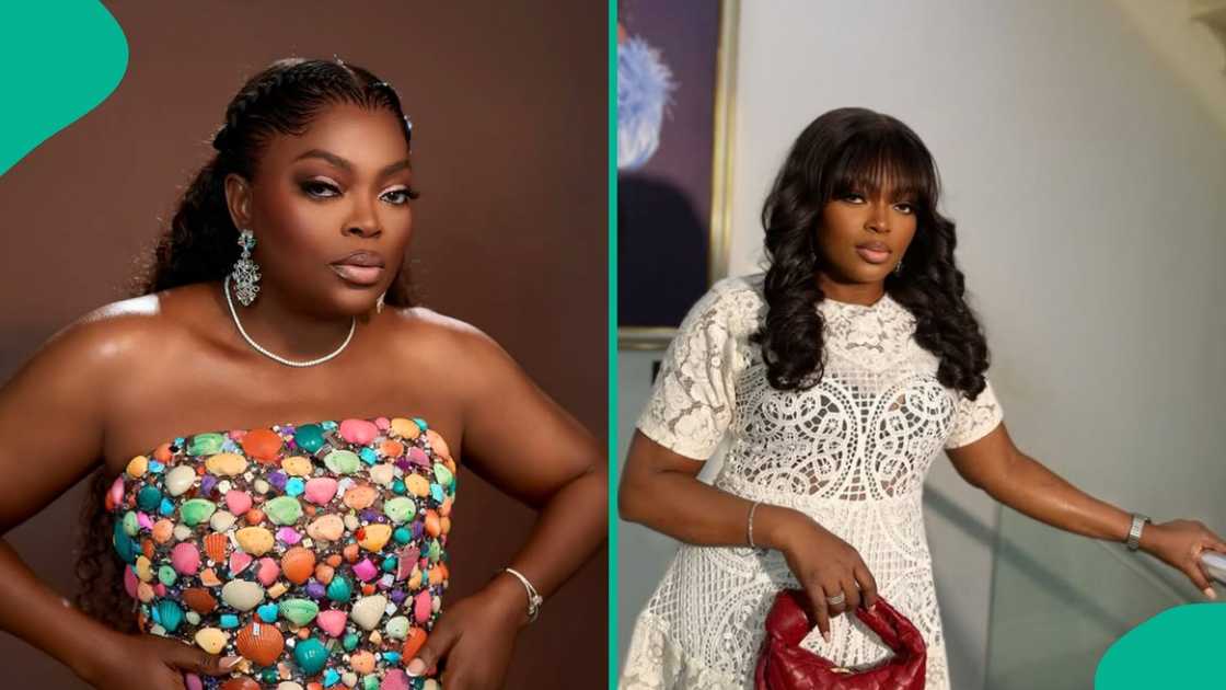 Funke Akindele speaks on ending one's life to fans. Funke Akindele speaks on ending one's life to fans.