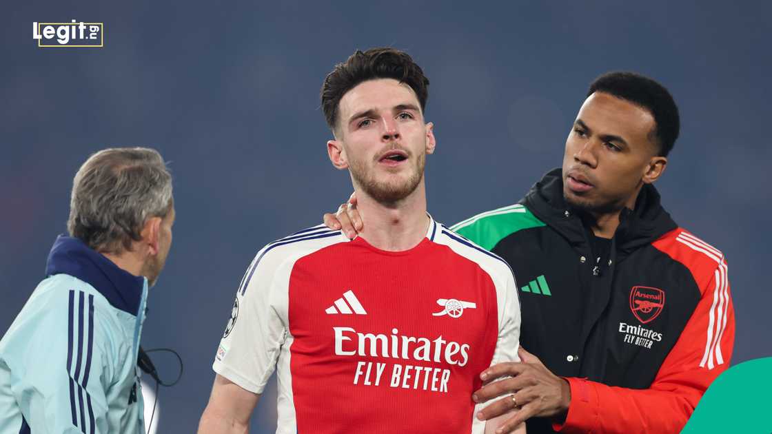 Declan Rice, PSG, Patrice Evra, Arsenal, UEFA Champions League Declan Rice, PSG, Patrice Evra, Arsenal, UEFA Champions League