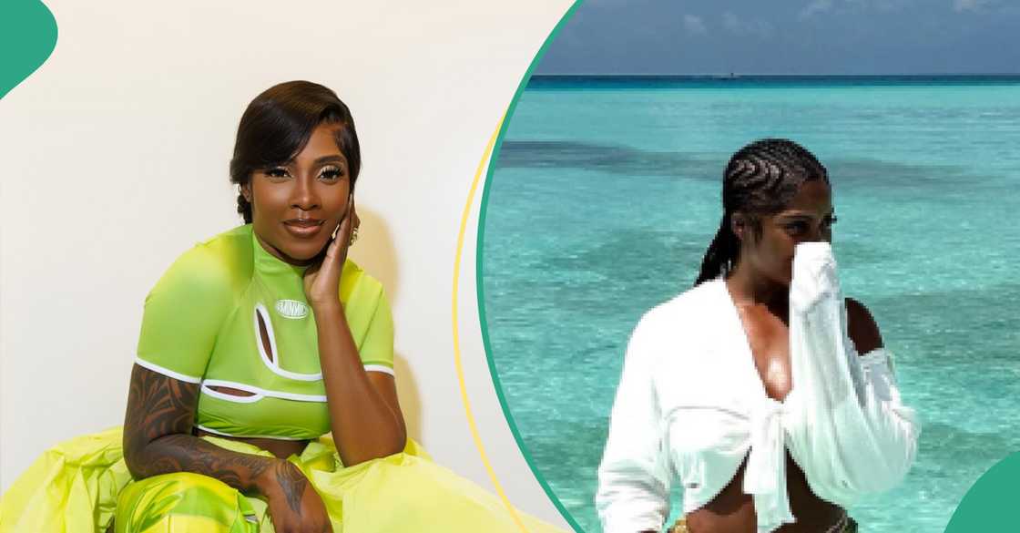 Tiwa Savage in Maldives Tiwa Savage in Maldives
