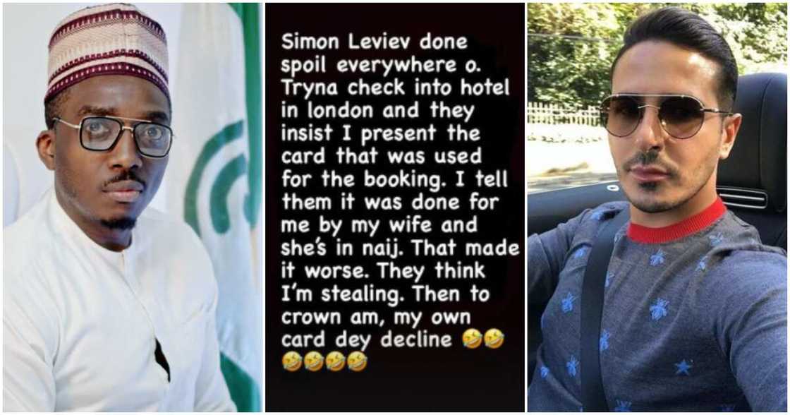 Comedian Bovi blames Simon Leviev Comedian Bovi blames Simon Leviev