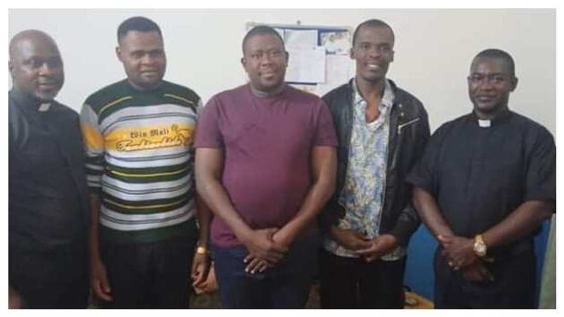 Freed seminarians Freed seminarians