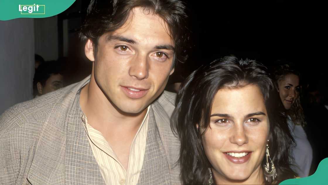 Jason Gedrick and Dana Lavas attend an event in Hollywood, California Jason Gedrick and Dana Lavas attend an event in Hollywood, California
