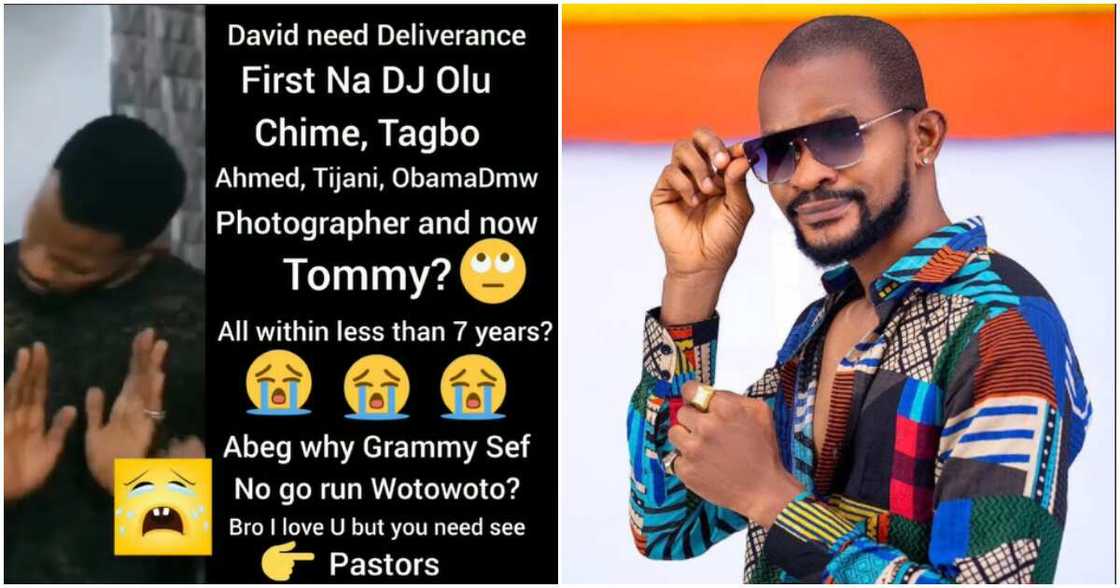 Uche Maduagwu urges Davido to go for deliverance Uche Maduagwu urges Davido to go for deliverance