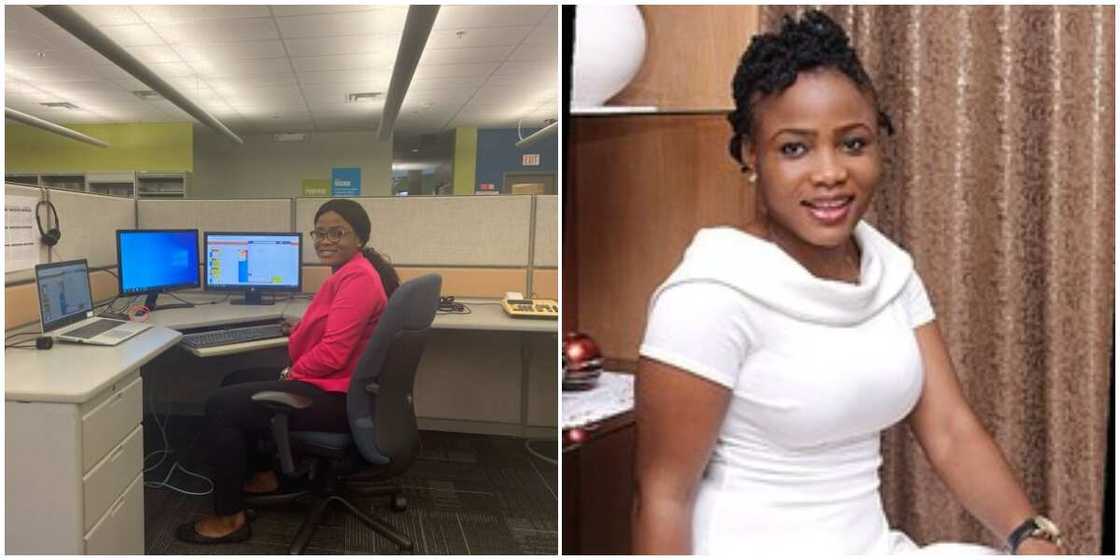 Nigerians react as lady gets good jobs in Canada just months after leaving the country Nigerians react as lady gets good jobs in Canada just months after leaving the country